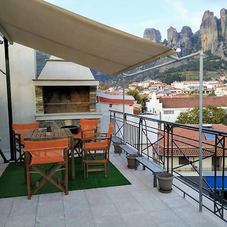 Best View Of Meteora In "Stavros Home" Kalampáka Luaran gambar