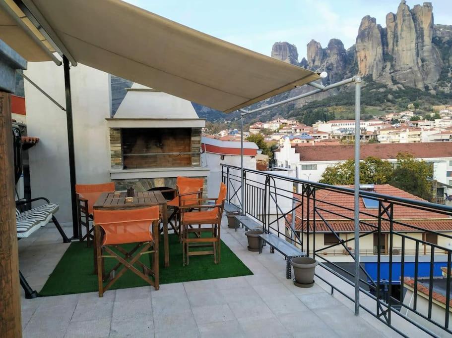 Best View Of Meteora In "Stavros Home" Kalampáka Luaran gambar